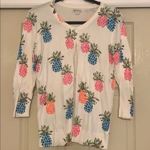 Pineapple cardigan